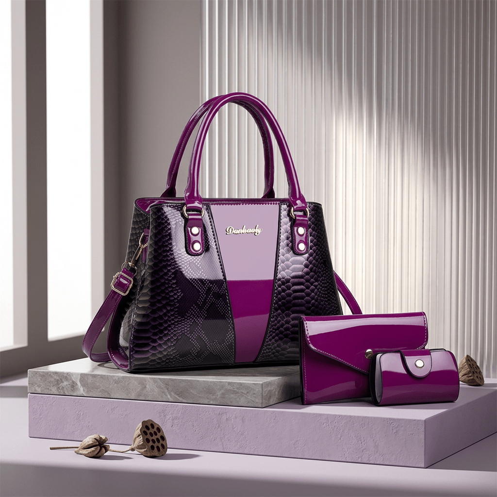 Contemporary European Editorial - Purple Set