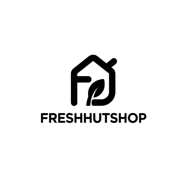 FRESHHUTSHOP 黑色 Logo