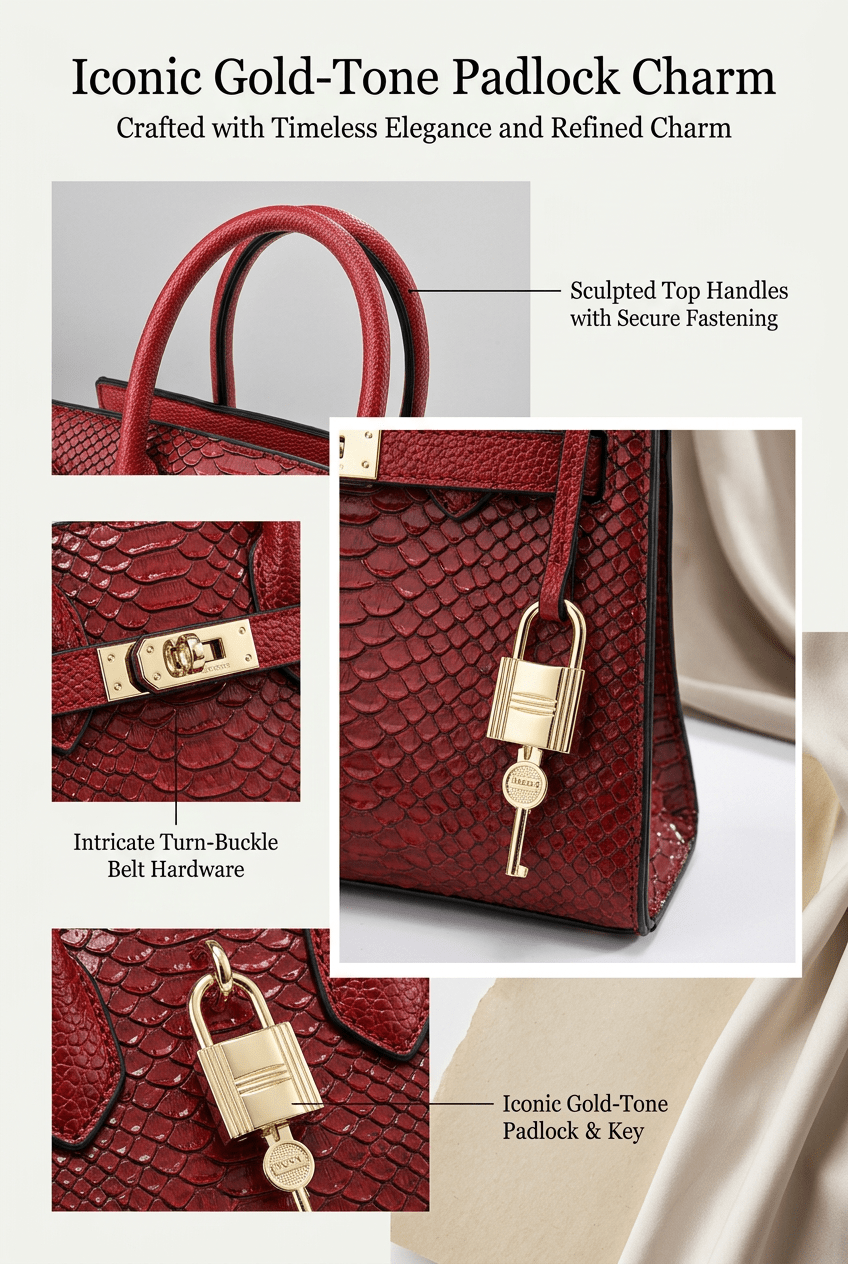 English Iconic Padlock Feature
